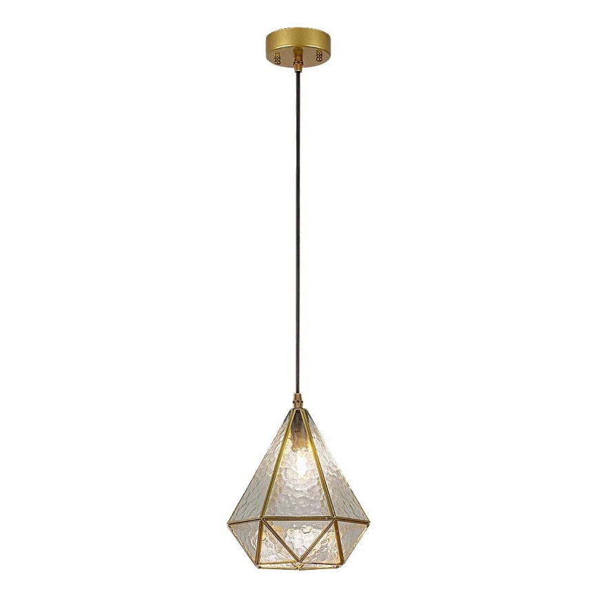 Rabalux - Tiffany vitraažklaasiga lühter 1xE14/40W/230V kuldne