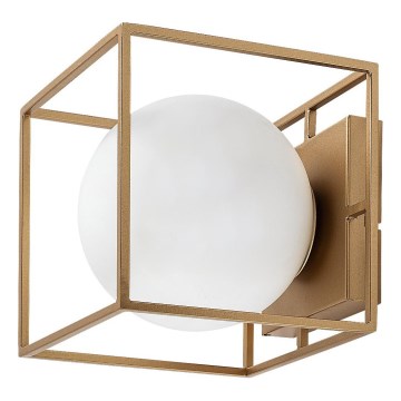 Rabalux - Välisseinale paigaldatav seinavalgusti 1xE14/15W/230V IP44 kuldne