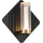 Rabalux - vannitoa LED-seinavalgusti LED/7W/230V IP44 must/kuldne
