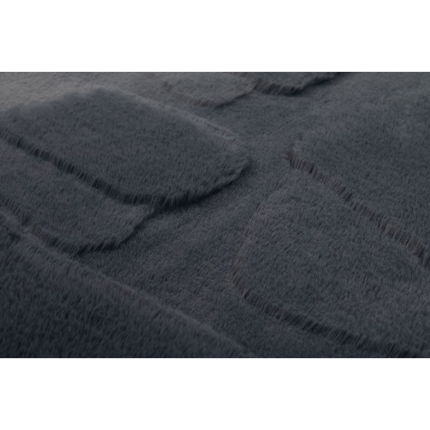 RABBIT 3D vaip 80 x 150 cm, antratsiit