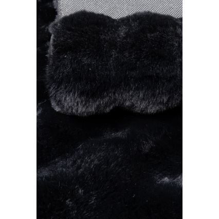 RABBIT BUBBLE vaip 160x230 cm, must