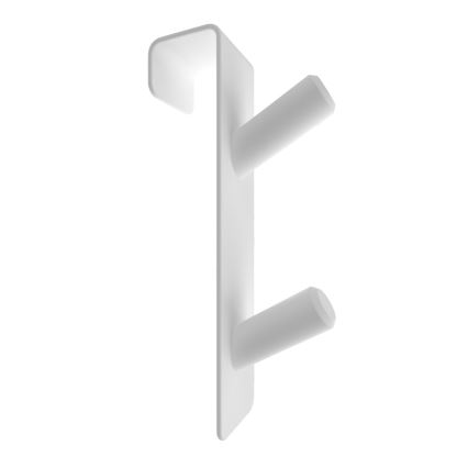 Radiaatori konks INOX roostevabast terasest/valge