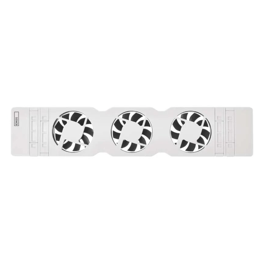 Radiaatori ventilaator 5/230V valge