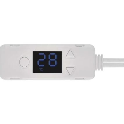 Radiaatori ventilaator 5/230V valge