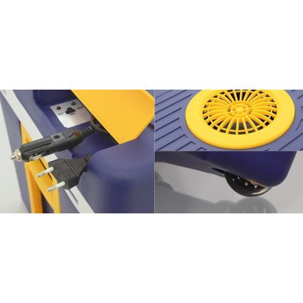 Ratastel jahutuskast 60W/230/12V 50 l sinine/kollane