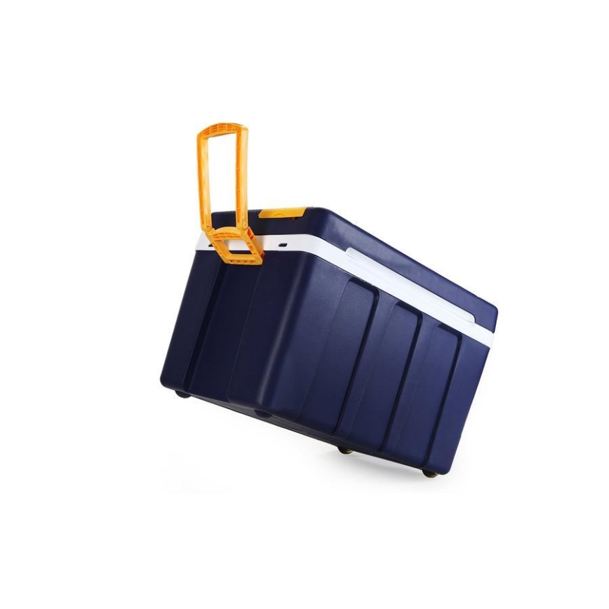 Ratastel jahutuskast 60W/230/12V 50 l sinine/kollane