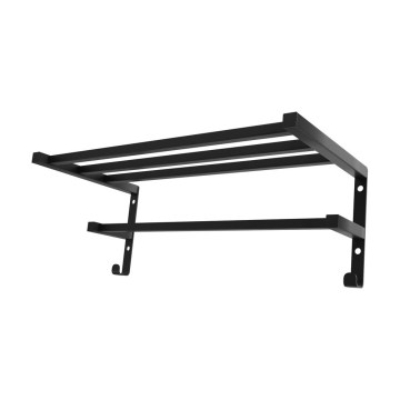 Rätikuhoidja vannitoa radiaatorile HF SHEFFIELD 52x25,6 cm must