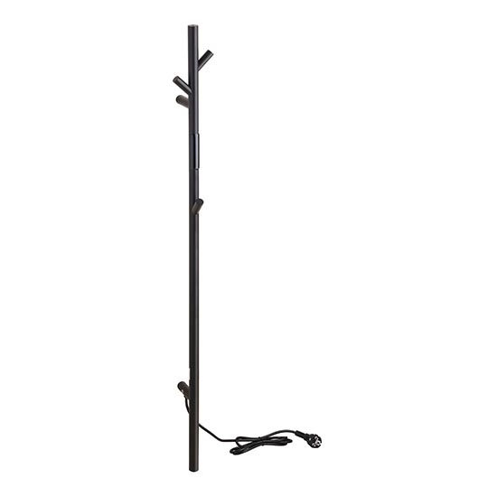 Rätikuivati 10,3x118 cm roostevaba teras/must