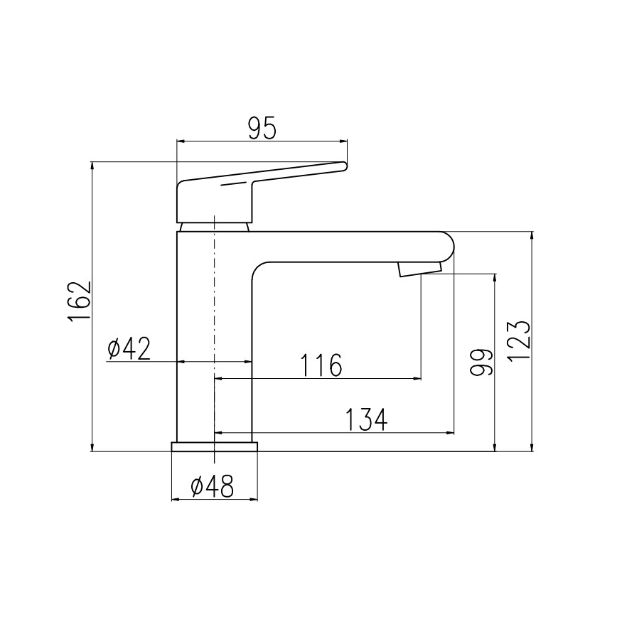 RAV Slezák CO128.0CMATZ - Valamu segisti COLORADO 16,2 cm must/kuldne