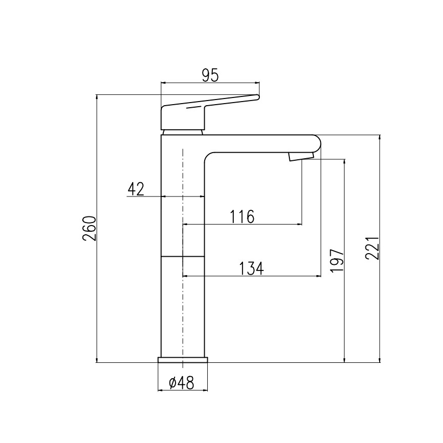 RAV Slezák CO130.0CMATZ - COLORADO 26 cm valamusegisti, must/kuldne