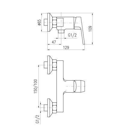 RAV Slezák CO181.5CMATZ - dušisegisti COLORADO must/kuldne