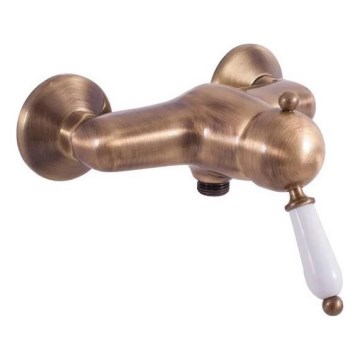 RAV Slezák L581.5SM - LABE RETRO dušisegisti 12,3 cm, antiikmessing