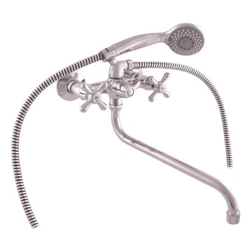 RAV Slezák MK153.5/1 - vannikomplekt koos MORAVA segistiga, läikiv kroom