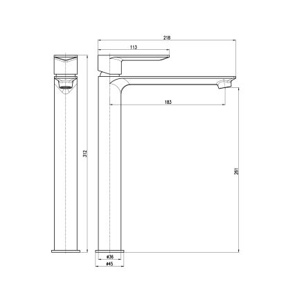 RAV Slezák NL130.0ZRK - Valamusegisti NIL 31,2 cm, harjatud roosakuldne viimistlus