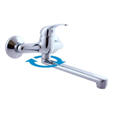 RAV Slezák SA001.5/23 - Köögi-/valamu segisti SAZAVA, läikiv kroom