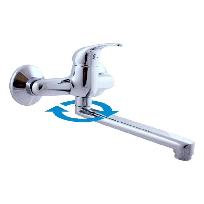 RAV Slezák SA001.5/23 - Köögi-/valamu segisti SAZAVA, läikiv kroom