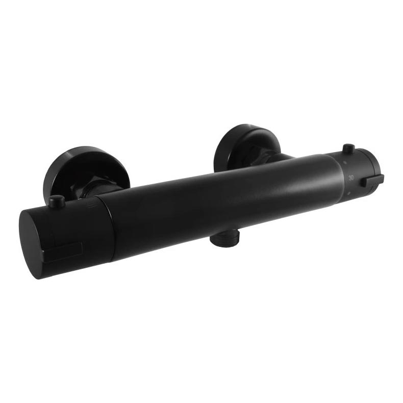 RAV Slezák TRM80.5CMAT - TERMO termostaatne dušisegisti, matt must