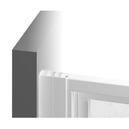 Ravak 15V701R2Z1 - SUPERNOVA dušinurk 90x198 cm valge