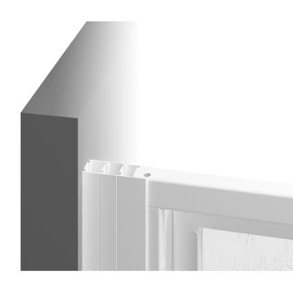 Ravak 940701R211 - Fikseeritud dušisein SUPERNOVA 90x198 cm valge