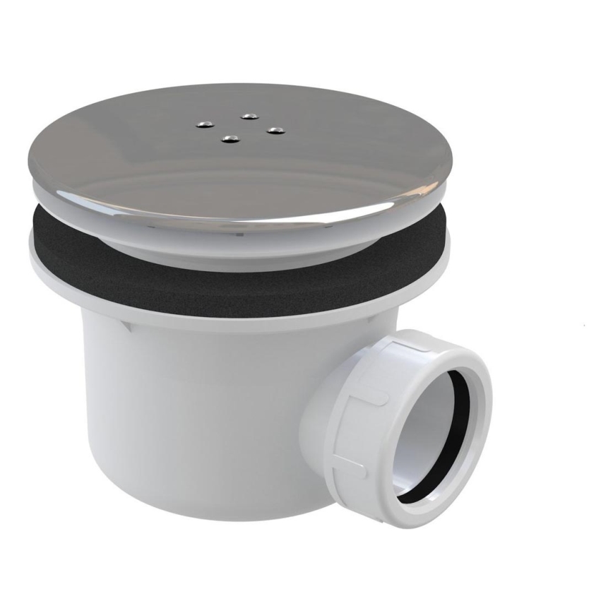 Ravak X01314 - Dušialuse sifoon, läbimõõt 11,6 cm, läikiv kroom