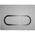 Ravak X01454 - Loputusnupp CHROME 24,7x16,5 cm mattkroom