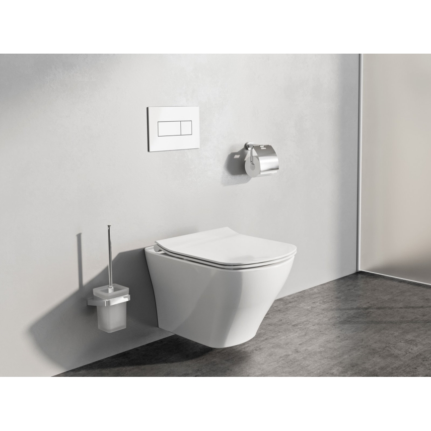 Ravak X01457 - Loputusnupp UNI 24,7x16,5 cm valge