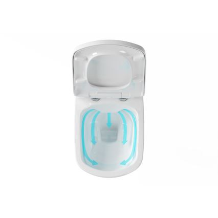 Ravak X01672 - SoftClose CLASSIC WC-poti kaas, valge