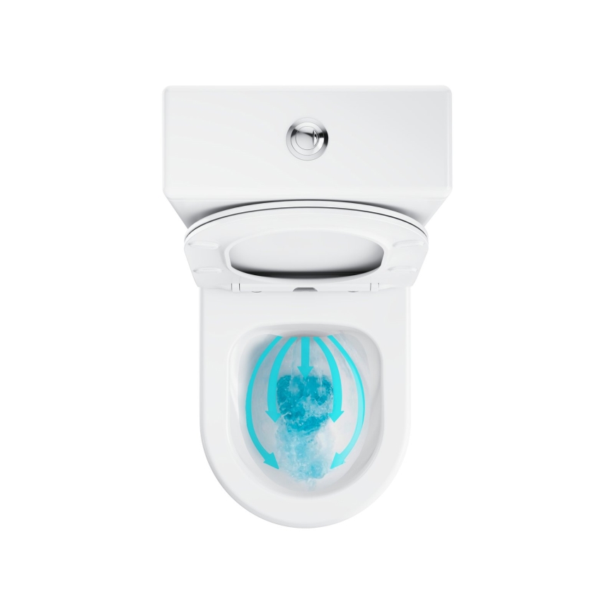 Ravak X01870 - servavaba WC-komplekt SoftClose-istmekaanega OPTIMA, keraamika/valge