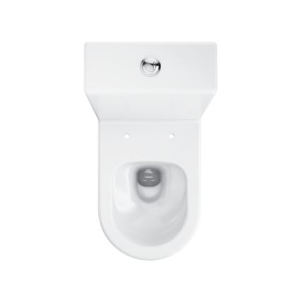 Ravak X01872 - kombineeritud WC servavaba SoftClose-istmekaanega ELEGANT keraamika/valge