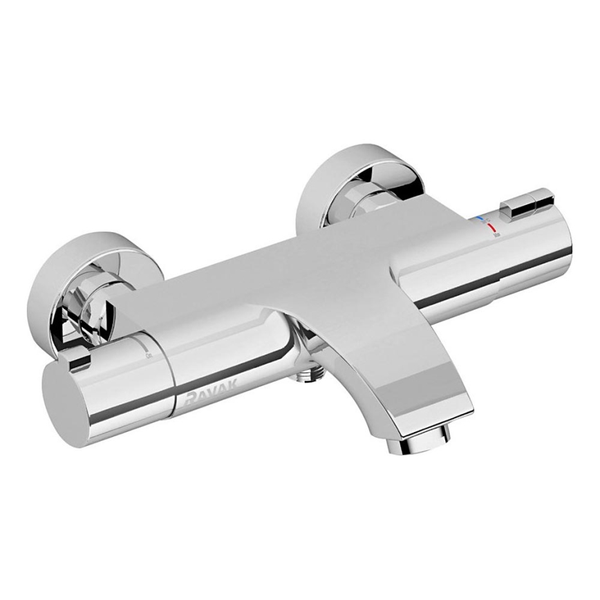 Ravak X070046 - Termostaatne vannisegisti TERMO läikiv kroom