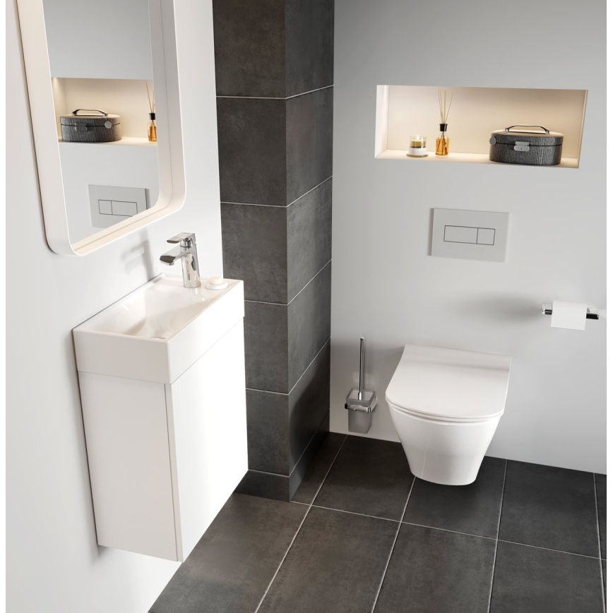 Ravak X070118 - Valamusegisti FLAT 15,1 cm läikiv kroom
