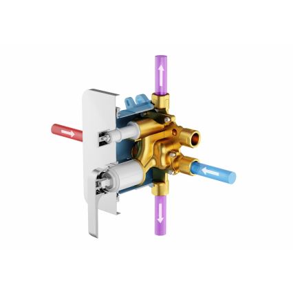 Ravak X070139 - Põhikeha peidetud segistitele R-BOX VARI 13,9x14,6 cm