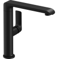 Ravak X070174 - valamu-/köögisegisti FLAT 26,2 cm matt must