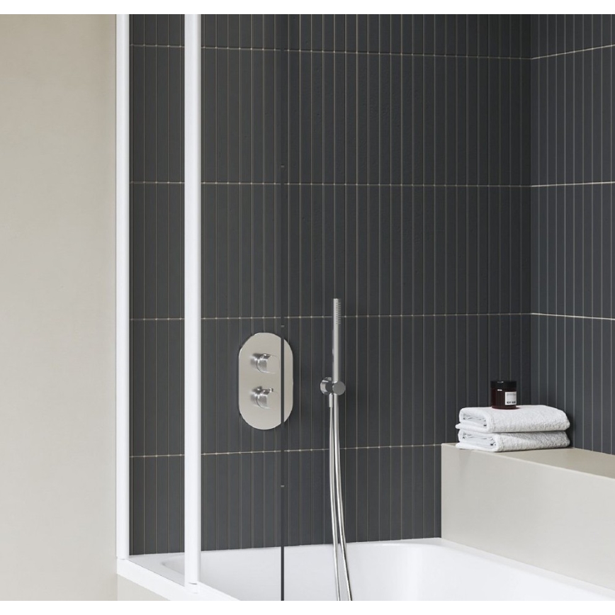 Ravak X070457 - termostaatiline dušisegisti seinasiseks paigaldamiseks CHROME läikiv kroom