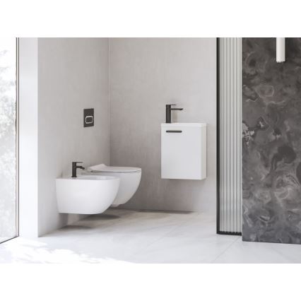 Ravak X070465 - bidee segisti, musta kroomi viimistlusega