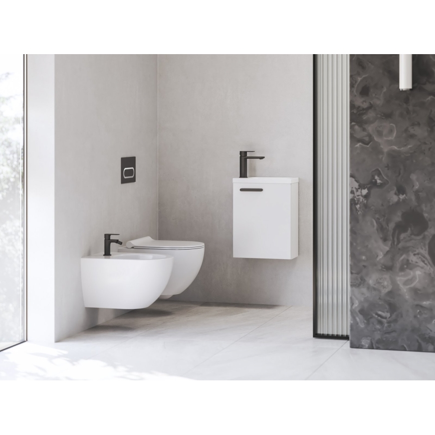 Ravak X070465 - bidee segisti, musta kroomi viimistlusega