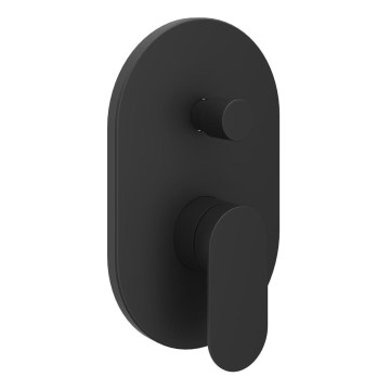 Ravak X070466 - peidetava paigaldusega dušisegisti CHROME, must