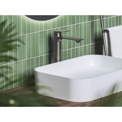 Ravak X070653 - PLAN valamusegisti 30 cm harjatud grafiit