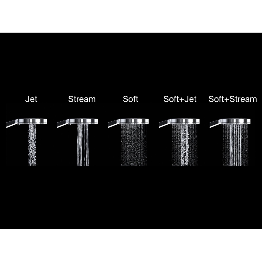 Ravak X07P008 - käsidušš, läikiv kroom
