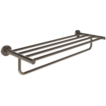Ravak X07P1331 - Seinale kinnitatav rätikuhoidja KONA 60 cm harjatud grafiit