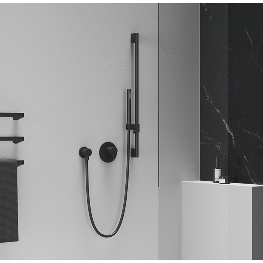 Ravak X07P670 - matt must käsidušš