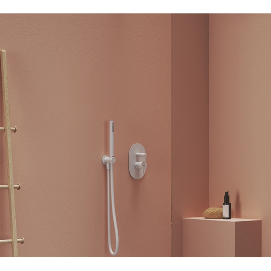 Ravak X07P682 - mattvalge käsidušš