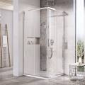 Ravak X1LM70C00Z1 - Neljaosaline nurkdušikabiin BLIX SLIM 90x90 cm läikiv kroom