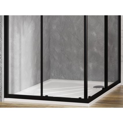 Ravak XA037701010 - ruudukujuline dušinõu PERSEUS 90x90 cm, valge