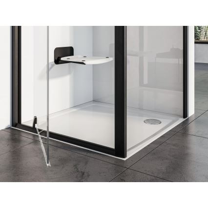 Ravak XA037711010 - ruudukujuline dušialus PERSEUS 90x90 cm valge