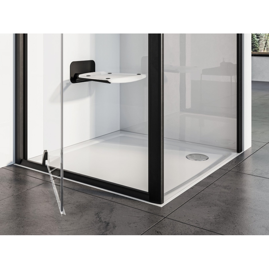 Ravak XA037711010 - ruudukujuline dušialus PERSEUS 90x90 cm valge