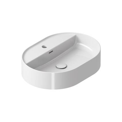 Ravak XJX01155003 - Lauale paigaldatav valamu CERAMIC SLIM 55x40 cm keraamika/valge