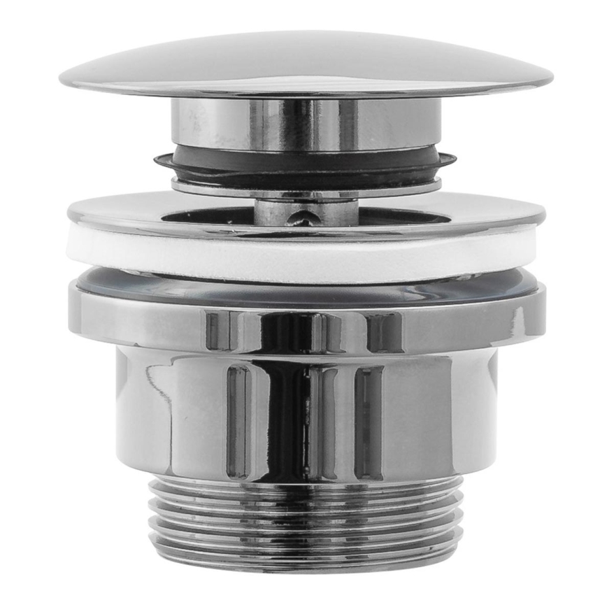 REA-A5217 - Valamu äravool CLICK-CLACK, läbimõõt 6,4 cm, läikiv kroom