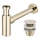 REA-A5692 - Valamuisifoon CLICK-CLACK äravooluga, läbimõõt 6,4 cm, kuldne