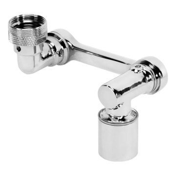 REA-B0660 - Pööratav adapter valamu segistile, läikiv kroom